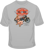 Full Service Motorcycle Girl T Shirt