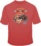 Full Service Motorcycle Girl T Shirt