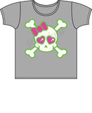 Girly Kid Skull - Neon
