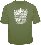 God is My Judge White Ink T Shirt