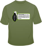 Grenade - Definiton T Shirt