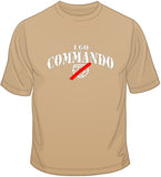I Go Commando (white ink) T Shirt