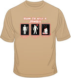 Kill a Zombie T Shirt