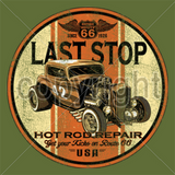 Last Stop Hot Rod Repair T Shirt