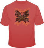 Leopard Butterfly T Shirt