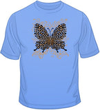 Leopard Butterfly T Shirt