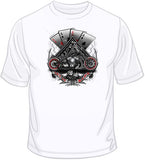 Let it Ride-Aces Chopper T Shirt