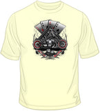 Let it Ride-Aces Chopper T Shirt