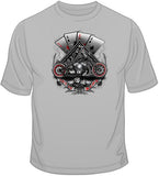 Let it Ride-Aces Chopper T Shirt