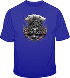 Let it Ride-Aces Chopper T Shirt
