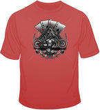Let it Ride-Aces Chopper T Shirt