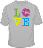 Love Lips-Neon T Shirt