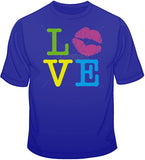 Love Lips-Neon T Shirt