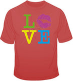 Love Lips-Neon T Shirt