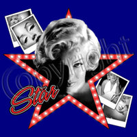 Marilyn Head / Star T Shirt