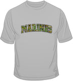 Marines (camo) T Shirt