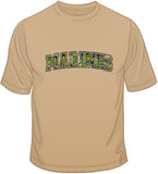 Marines (camo) T Shirt