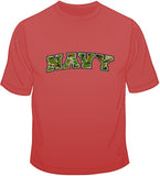 Navy (camo) T Shirt
