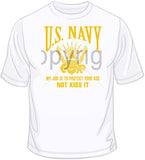 Navy - My Job is to Protect T Shirt