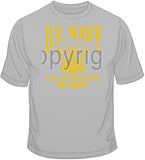 Navy - My Job is to Protect T Shirt