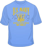 Navy - My Job is to Protect T Shirt