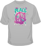 Peace Grafitti - Neon T Shirt