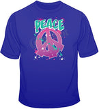 Peace Grafitti - Neon T Shirt