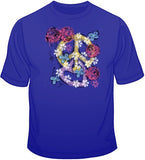 Peace, Heart, Roses T Shirt