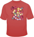 Peace, Heart, Roses T Shirt