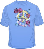 Peace, Heart, Roses T Shirt