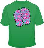 Pink Flip Flops  T Shirt