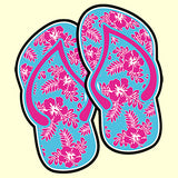 Pink Flip Flops  T Shirt