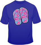 Pink Flip Flops  T Shirt