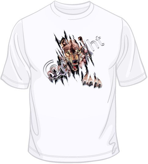 Rip Out - Wolf T Shirt