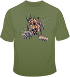 Rip Out - Wolf T Shirt