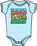 Proud of My Daddy - Army T Shirt