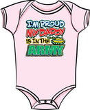 Proud of My Daddy - Army T Shirt