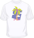 Skull Palm Tree T Shirt