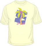 Skull Palm Tree T Shirt