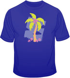 Skull Palm Tree T Shirt