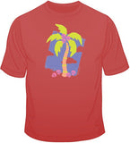 Skull Palm Tree T Shirt