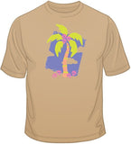 Skull Palm Tree T Shirt