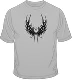 Small Wing Heart w/ Crest T Shirt
