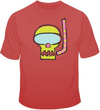 Snorkel Skull T Shirt