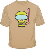 Snorkel Skull T Shirt