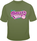 Soccer Diva T Shirt