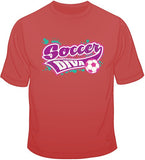 Soccer Diva T Shirt