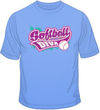 Softball Diva T Shirt