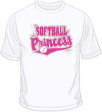 Softball Princess T Shirt