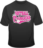 Softball Princess T Shirt